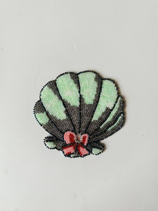 Luxury Beadwork Appliques Handmade Round <b>Beaded</b> Shapes Customizable <b>Coasters</b> Insect Butterfly Embroidered Home Decor Accents - Product Image 3