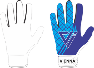 Gants de football gaélique de qualité supérieure Comfort Wholesale, fabriqués en latex, antidérapants, avec sangle de poignet réglable - Product Image 3