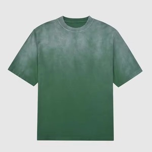 เสื้อยืดแขนสั้นลำลองผู้ชาย ET-067 ผ้าฝ้ายแท้ 100% สีพื้น สไตล์วินเทจ สำหรับงานพิมพ์ดิจิทัล - Product Image 2