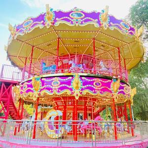 Manège de parc d'attractions Marry Go Round pour parcs à thème |   Horti Club - Product Image 1