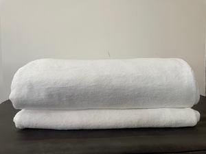 Serviette de bain blanche - 100% coton - Qualité hôtel 5 étoiles - 525 GSM - Haute absorption - Product Image 5