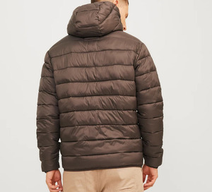 Veste d'hiver matelassée pour homme, personnalisable OEM/ODM, imperméable, respirante, écologique, style vintage, rembourrée en coton, coupe classique - Product Image 2