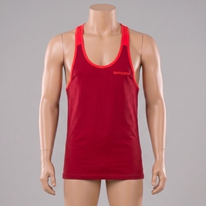 Custom Men Gym Tank Top Breathable <b>Stringer</b> Bodybuilding <b>Vest</b> Workout Fitness Sleeveless Shirt Contrast Piping Athletic Wear - Product Image 3