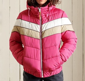 New Arrival Womens Puffer <b>Jacket</b> Winter Fashion Relaxed Fit <b>Quilted</b> Puffer <b>Jacket</b> with Hood - Product Image 1