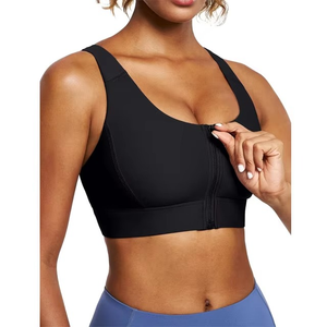 OEM ODM High Quality Customized Women Fitness Sports <b>Bra</b> Padded Bounce Control <b>Stretch</b> Plus Size Activewear XL - Product Image 4