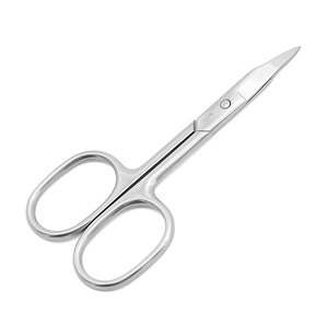 Ciseaux à cuticules personnalisés avec logo, prix de gros, ciseaux à ongles de beauté de haute qualité, en acier inoxydable courbé, durables - Product Image 3