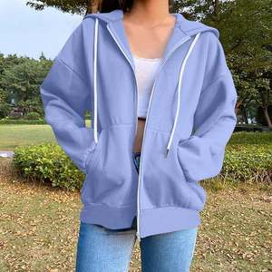 OEM Custom Logo Wholesale Factory Direct Full <b>Zip</b> <b>up</b> Hoodie 420 GSM Heavyweight 100% Cotton Fleece Sweatshirt - Product Image 3