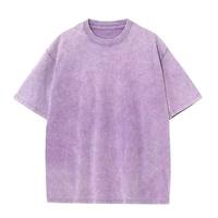 Kaos Pria VAREALLDAY Vintage Oversized Streetwear Lengan Pendek Motif Kartun Bahan Katun Double Yarn Bernapas Kerah O
