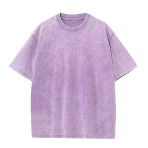 VAREALLDAY Men's Vintage Oversized Streetwear T-Shirt Short Sleeve Cartoon Pattern Breathable Double Yarn Cotton O-Neck - Product Image 6