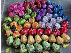VIETNAMESE SILK HOI AN LANTERN COLORFUL HANDMADE HANGING LANTERN FOR TET MID AUTUMN FESTIVAL WEDDING HOME DECOR - CARYLN - Product Image 5