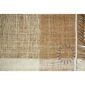 Pihue teagreen kilim พรมปูพื้นปอกระเจาธรรมชาติแบบสานระหว่างกันกับดินโบราณ4x6พรมสำหรับศิลปินห้องนอนห้องนั่งเล่นห้องรับประทานอาหารสวดมนต์ - Product Image 4