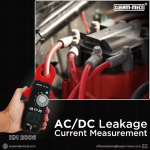 Pinza Amperimétrica de Fuga de Corriente AC/DC True RMS: Detección Precisa de Corriente para Aplicaciones Industriales y Eléctricas. - Product Image 3