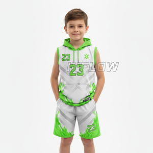 Uniformes de Fútbol Americano Personalizados 7v7 para Invierno, Tallas Grandes, Letras Impresas Digitalmente, 100% Poliéster, Sin Mangas, Totalmente Personalizables - Product Image 2