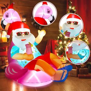 Gigantesco Omino di Pan di Zenzero Gonfiabile da 3 Metri con Luci LED Integrate, Decorazioni Natalizie da Esterno per Giardino - Product Image 2