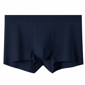 Ropa Interior Masculina Cómoda de Fibra de Bambú, Tanga Sexy con Encaje, Bolsa de Soporte, Transpirable, con Logotipo Clásico - Product Image 5