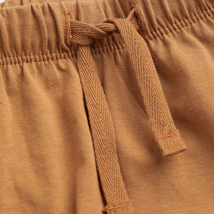 Ensemble assorti t-shirt et short imprimés pour enfants, tenue d'été confortable et décontractée pour tous les jours - Product Image 5