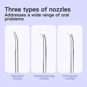 Seguro sonrisa agua Flosser portátil más personas elección sin esfuerzo limpieza Flosser pulso para <span class=keywords><strong>el</strong></span> Hogar Escuela regalo amigo ortodoncia - Product Image 4