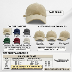 Casquette de baseball unisexe réglable à visière souple, style vintage streetwear et décontracté pour le sport et les activités de plein air, fournisseur de chapeaux de soleil en provenance du Pakistan - Product Image 2