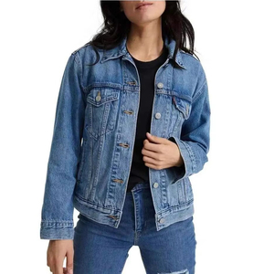 Chaquetas Vaqueras para Mujer, Casuales, de Invierno, Corte Regular, de Algodón, Secado Rápido, Transpirables, Personalizables, Premium - Product Image 1