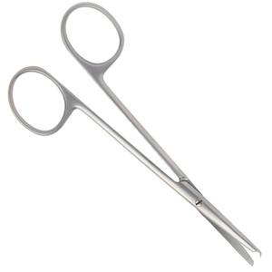Ciseaux chirurgicaux 4,5 pouces certifiés CE Classe I, instrument de chirurgie générale manuel en acier inoxydable pour usage hospitalier et clinique - Product Image 4