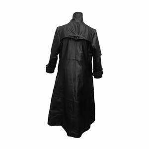 MEN'S <b>GOTHIC</b> LONG COAT TOP FAUX LEATHER STEAMPUNK TRENCH COAT CUSTOM WHOLESALE 2026 - Product Image 3