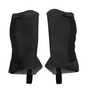 Women's Western English <b>Riding</b> <b>Chaps</b> Genuine Leather Half/Full <b>Chaps</b> Button Zipper Closure Comfortable Fit for Horseback <b>Riding</b> - Product Image 4