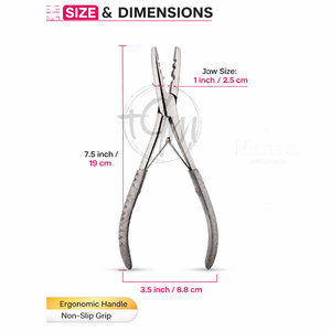 Kit d'outils fiables pour extensions de cheveux avec pinces, aiguilles à crochets, clips et perles pour application en salon - Product Image 6