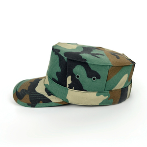Wholesale Tiger <b>Camo</b> Trucker Hat 100% Cotton Mesh Breathable Fashion Outdoor Patch Snapback <b>Cap</b> Customizable Team Supply Company - Product Image 1
