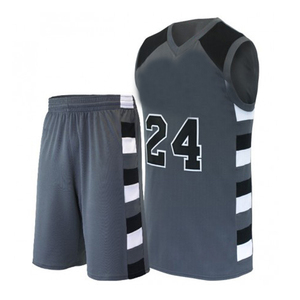 Ensembles d'uniformes de basketball réversibles personnalisés en polyester pour hommes, maillots de basketball imprimés par sublimation - Product Image 1