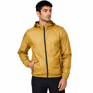 trendy windbreaker <b>jacket</b> featuring durable fabric lightweight comfort and modern design suitable for outdoor sports <b>travel</b> - Product Image 1