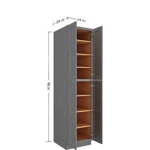 Solid Birch Wood Modern Kitchen <b>Cabinets</b> with Plywood Panels Multi-Functional Factory Direct Ready-to-Assemble Sets - Product Image 1