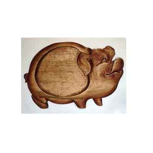 Bandeja de Servir de Madera Hecha a Mano con Forma de Coche, Diseño Ecológico, Organizador de Aperitivos y Condimentos, Utensilios de Cocina Rústicos - Product Image 4
