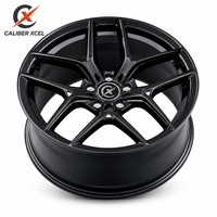 Jantes forgées CALIBER XCEL à rayons creux en maille, design direct usine, 18-22 pouces, 5x112/114.3/120
