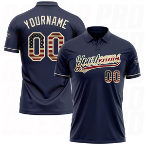 Camiseta de polo de golf personalizada, material duradero que absorbe la humedad, ropa deportiva ligera para uso corporativo y promocional - Product Image 4