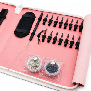 Professional Hair Extension Installation Tool Kit with Micro Ring Pliers, Hook, Loop <b>Needle</b> & Hair Extension <b>Beads</b> - Product Image 4