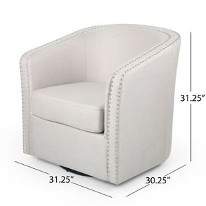Fauteuil pivotant pour salon - Product Image 4