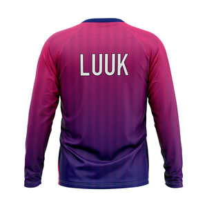 Camiseta Deportiva Personalizada para Hombre, Corte Regular, 100% Poliéster, Transpirable, Antibacteriana, Manga Larga, Secado Rápido, Compresión - Product Image 6