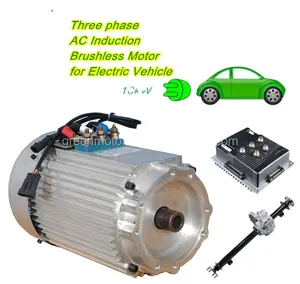 15kw 144v High efficiency car motor gearbox with propeller shafts LFP battery for sedan pickup