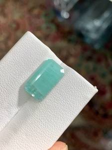 Piedra Preciosa de Turmalina Lagoon, Cristal Afgano Sin Tratar, Piedra de Joyería Suelta Facetada Natural, Gema para Anillo - Product Image 6