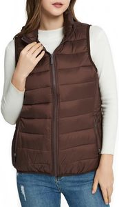 <b>Women's</b> Lightweight Breathable Insulated Puffer Vest OEM Manufacturer Custom Logo <b>Sleeveless</b> Quilted <b>Jacket</b> Stand Collar Casual - Product Image 6