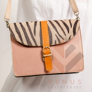 New Western Style Recycled Leather Bags Multi Color Handmade <b>Shoulder</b> <b>Sling</b> bag For Women's Use - Product Image 6