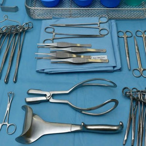 Azicon's Caesarean Section Instrument Set <b>C</b>-Section OB-GYN Doyen Retractor Green-Armytage Foerster <b>Clamp</b> Needle Holder Tray Case - Product Image 4