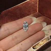 榄尖形切割实验室培育钻石 1.04 克拉 D 色 VS1 IGI 认证钻石制造商，位于苏拉特