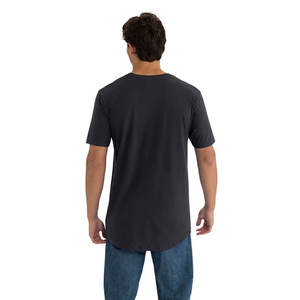 T-shirt en coton long pour homme Next Level, coton ring-spun, gris, léger et respirant - Product Image 4