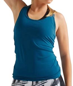 Meilleure vente femmes été débardeur de haute qualité Logo personnalisé Gym Sport Yoga vêtements d'entraînement confortable Jersey tissu - Product Image 3