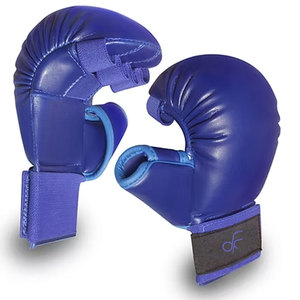 ถุงมือคาราเต้แบบปรับได้ ระบายอากาศได้ดี พร้อมแผ่นรองนุ่ม สวมใส่สบาย เหมาะสำหรับศิลปะการต่อสู้ - Product Image 1