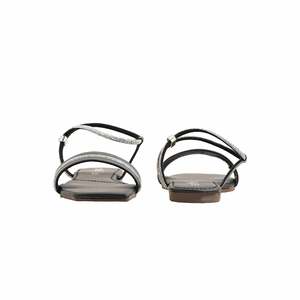 Sandales à talons décontractées noires pour femmes Style-CL1953 - Product Image 2