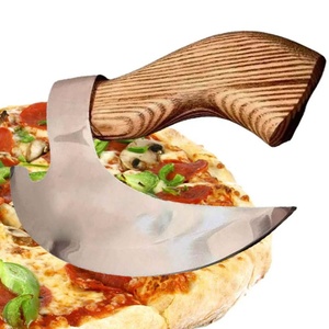 Creative Stainless Steel Pizza Axe Shaped Pizza Slicer Kitchen Accessory For Pizza <b>Bread</b> And Flatbread Cutting At Home Or Cafe - Product Image 3