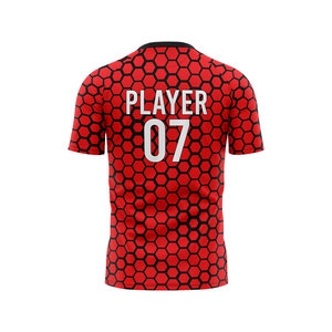 Maillots de football personnalisés, fournisseur OEM de maillots de football européens, vente en gros d'uniformes d'équipe, commande en gros, logo personnalisé, nom d'équipe imprimé - Product Image 5