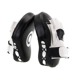 Mitaines de frappe professionnelles en cuir PU durable pour l'entraînement au kickboxing et à la boxe thaï, arts martiaux et cibles de frappe pour gants de boxe - Product Image 3